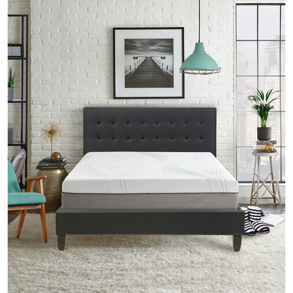 Boyd Sleep 12 in. GelLux Cooling Latex Foam Mattress