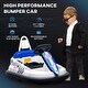 preview thumbnail 3 of 8, 360° Spin Toddler Bumper Car with LED Lights, Music, and Safety Belt, 6V Electric Ride-On for 18-48 Months - White