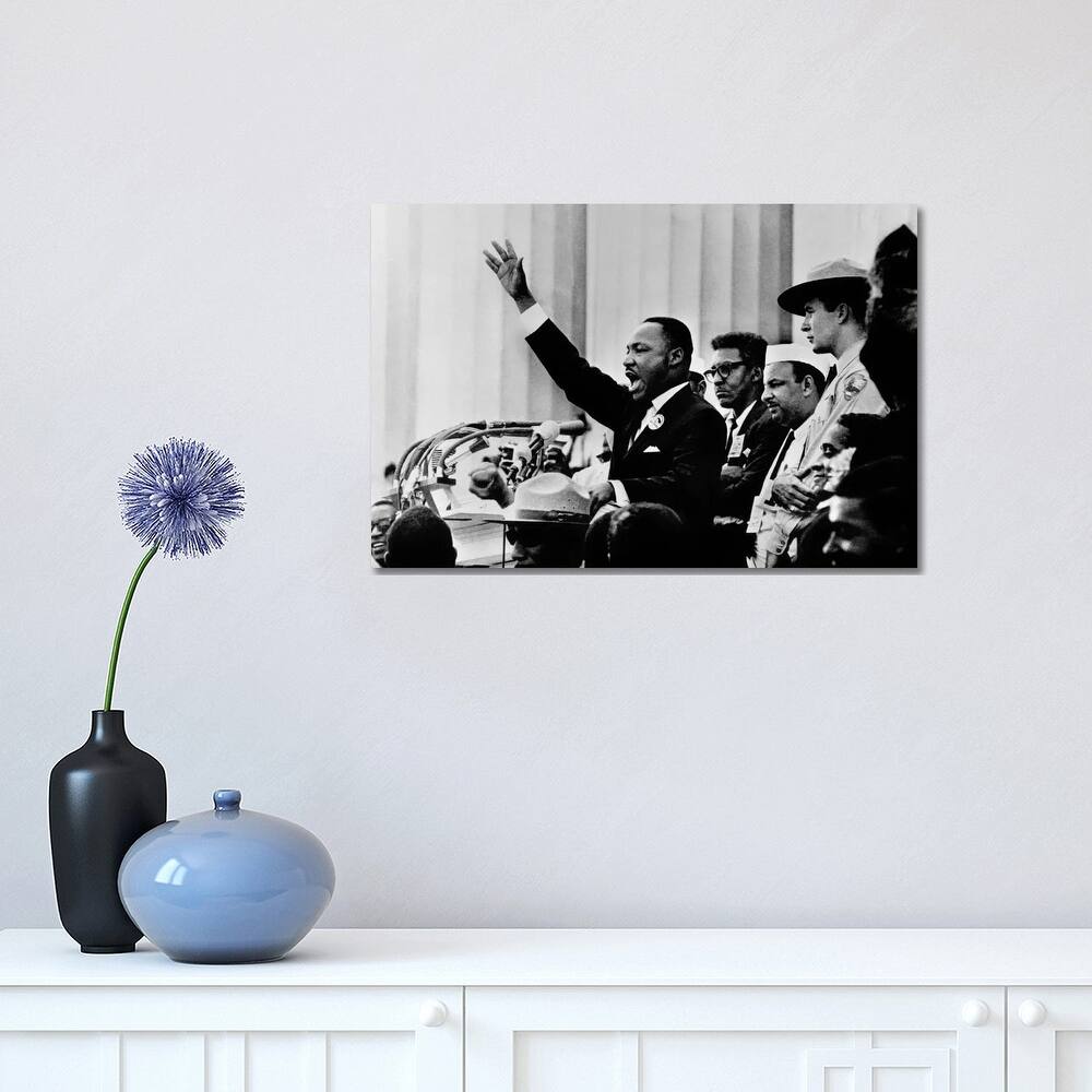 iCanvas "Martin Luther King "I HAVE A DREAM" Speech" by Unknown Artist Canvas Print