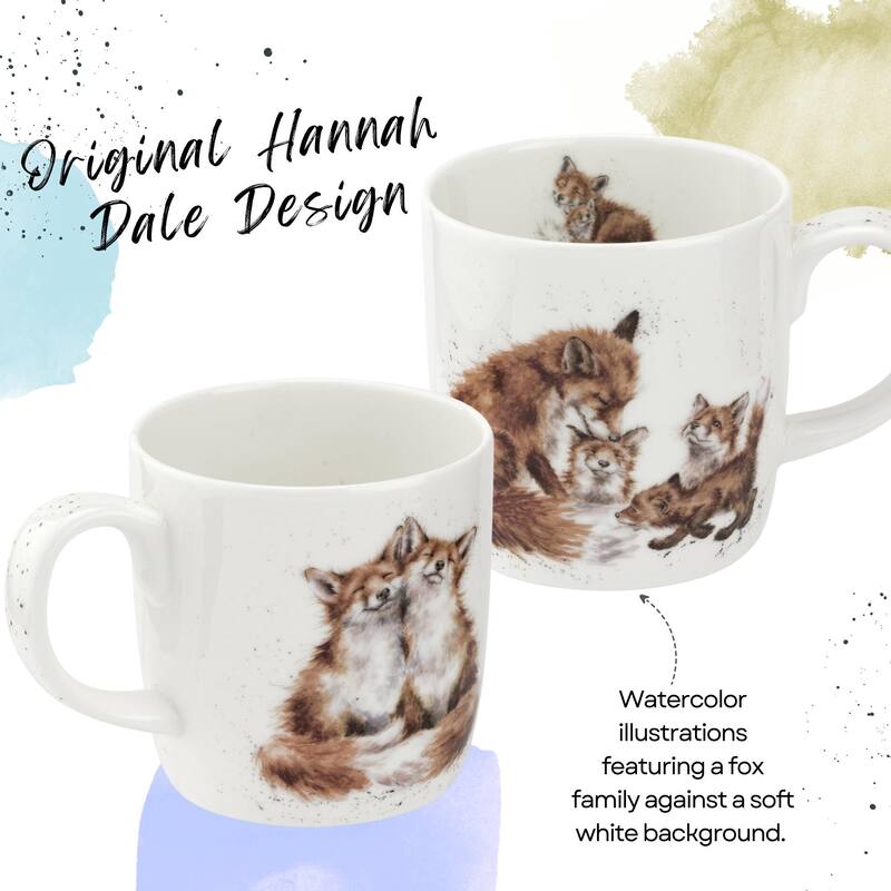 Royal Worcester Wrendale Designs Mug Wildlife Animals