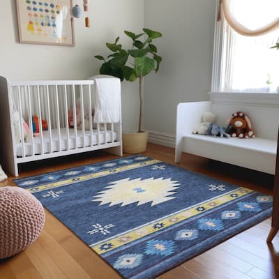 Premium Washable Super Soft Boho Tribal Mayfield Rug