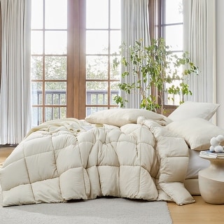 Washed Panda - Coma Inducer® Oversized Comforter Set - Almond Cream