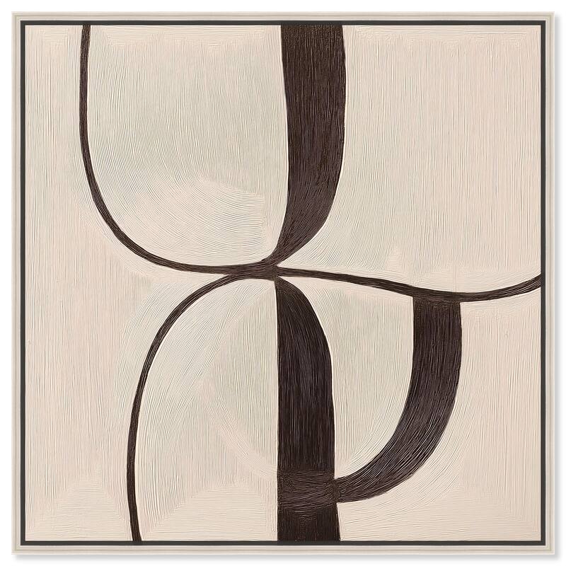 Deia II Canvas by Art Remedy - Silver - 16" x 16"