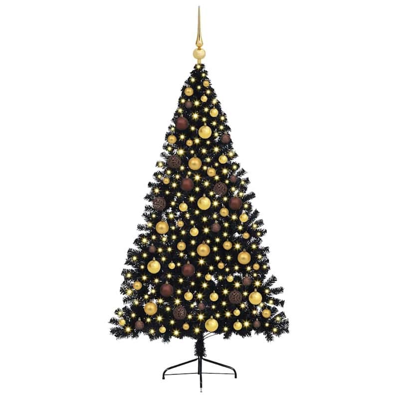 vidaXL Christmas Tree with Decorative String Lights