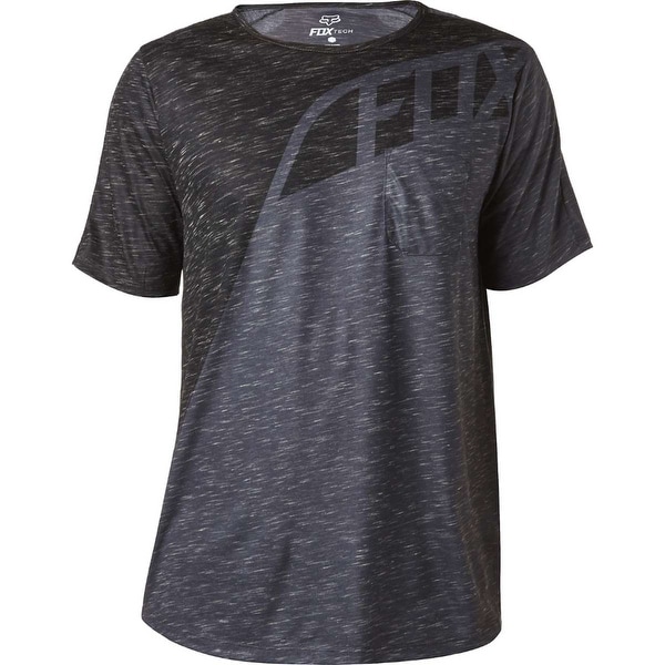 Fox Racing 2017 Men's Seca Short Sleeve Knit - 18851 - Charcoal Heather