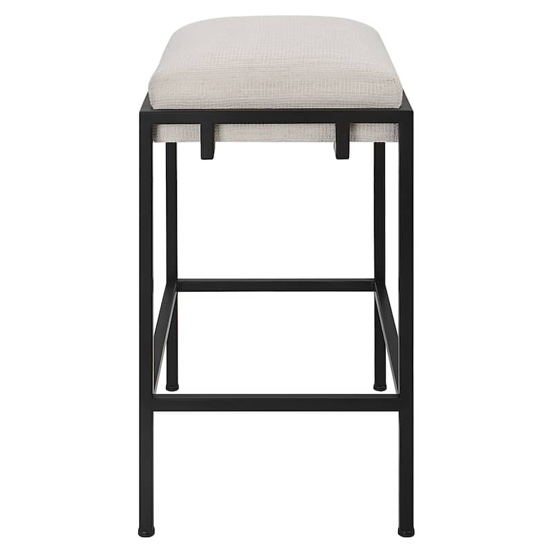 Uttermost Paradox Counter Stool - 18"W x 26.5"H x 14.13"D