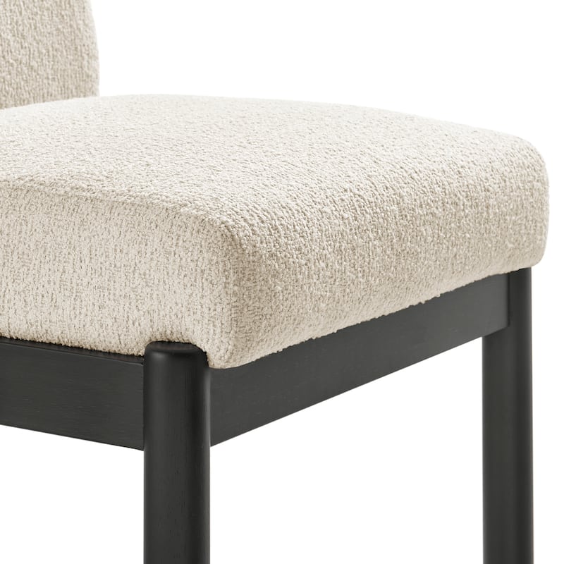 NPD Furniture Micah Boucle Dining Side Chair