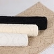 preview thumbnail 8 of 6, Superior Brou Geometric Diamond Washable Bath Rug, Set of 2