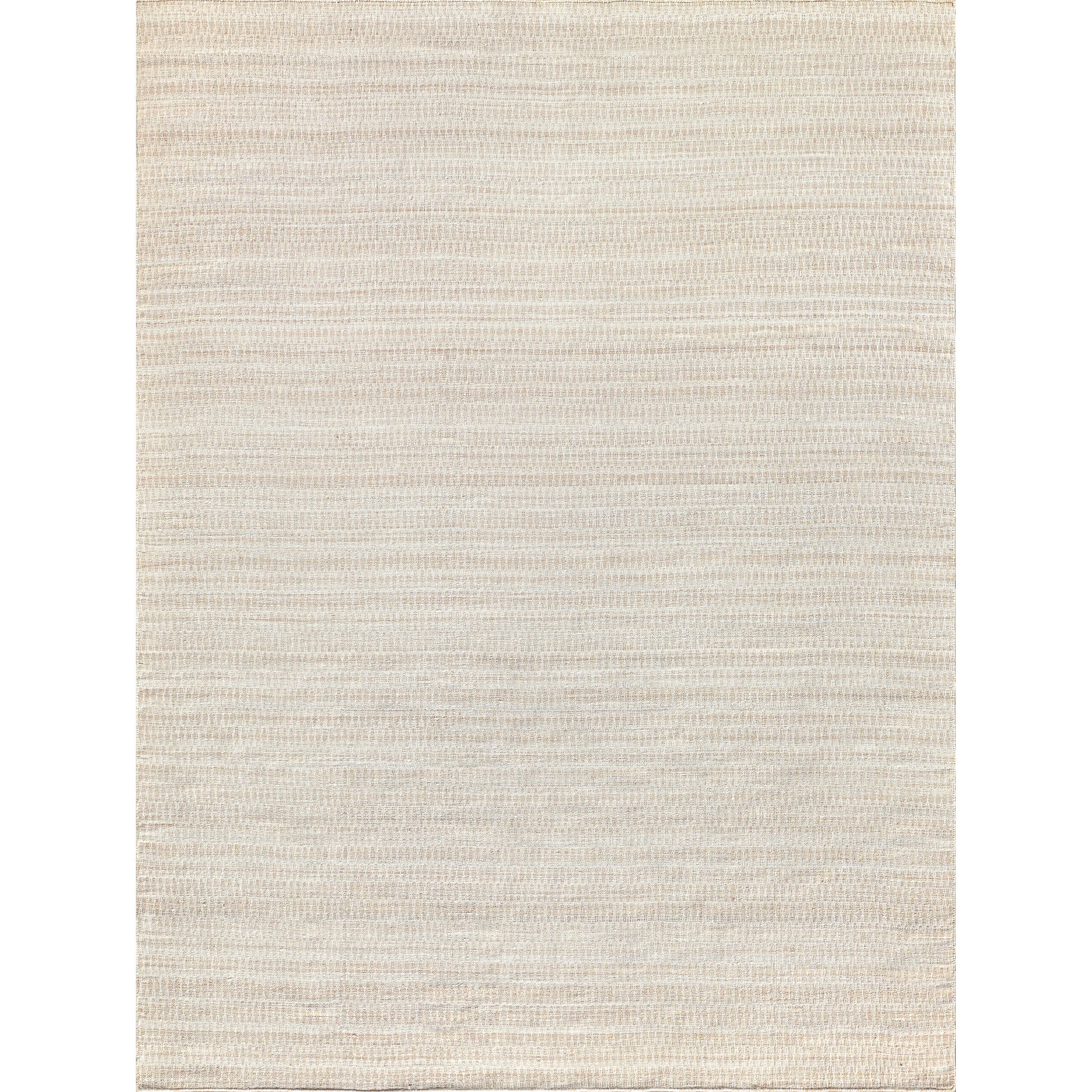 Florence Indoor/Outdoor Flatweave PET yarn Light Beige Area Rug.