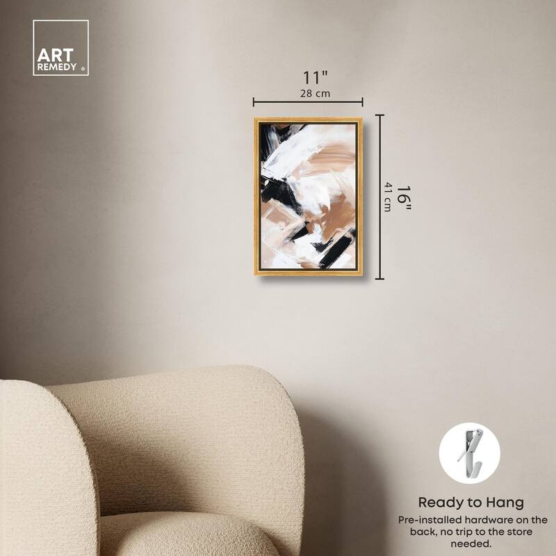 Sable and Sand I Canvas by Art Remedy