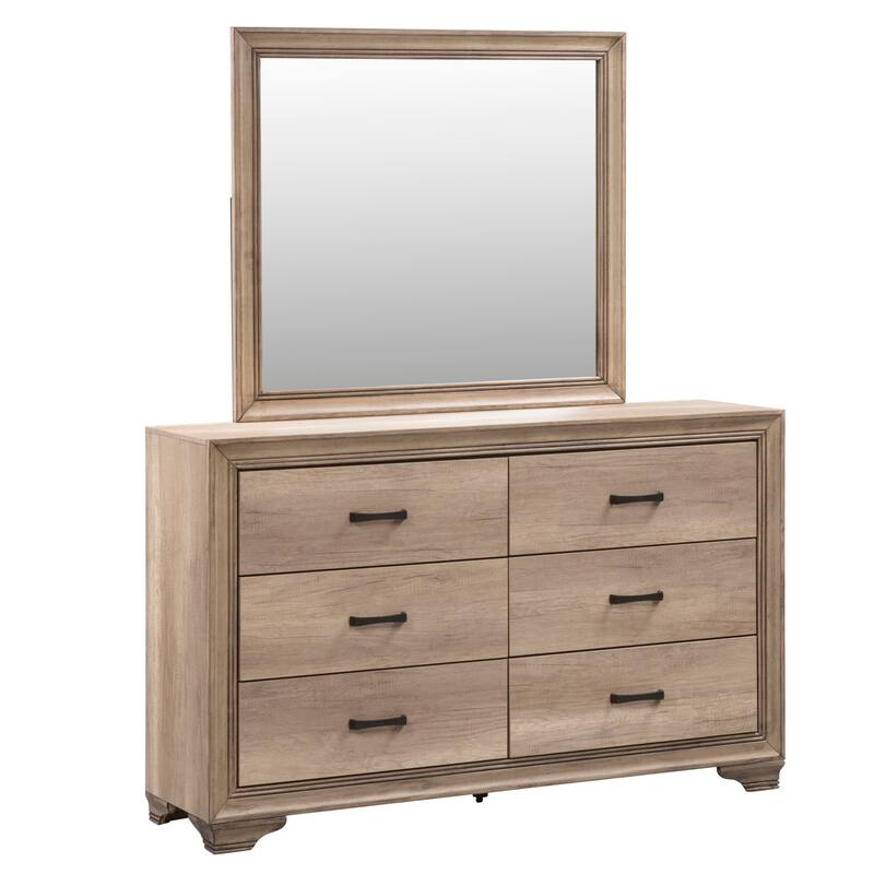 Liberty Furniture Sun Valley Upholstered Bed, Dresser, Mirror - Full or Twin