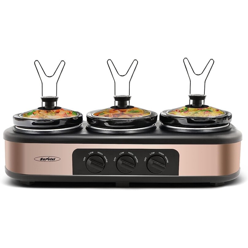 How to use hotsell triple slow cooker