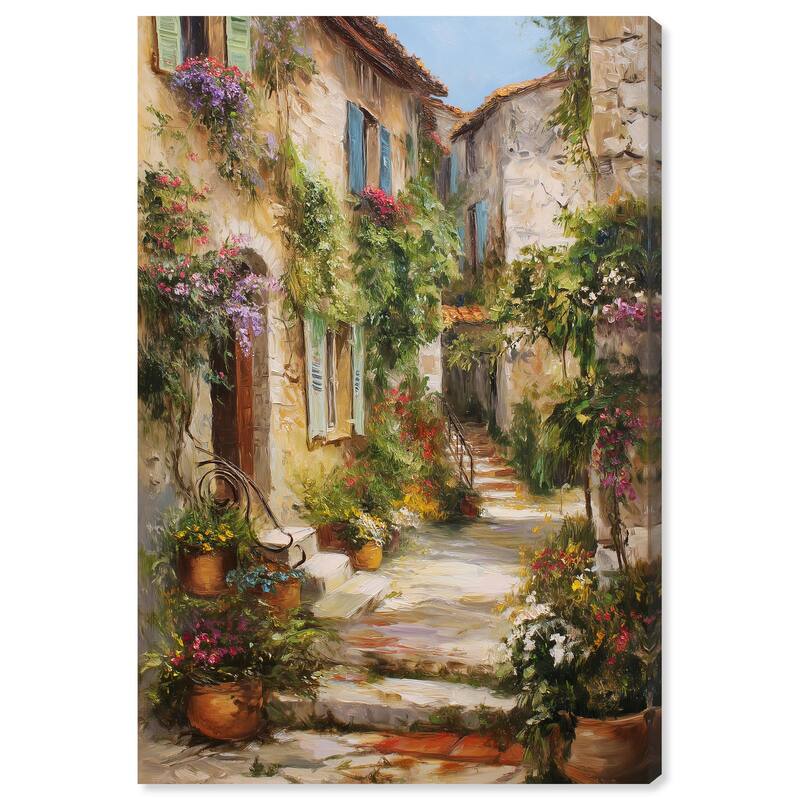 Mediterranean Charm II Canvas by Art Remedy, Gallery Wrapped - 16" x 24"