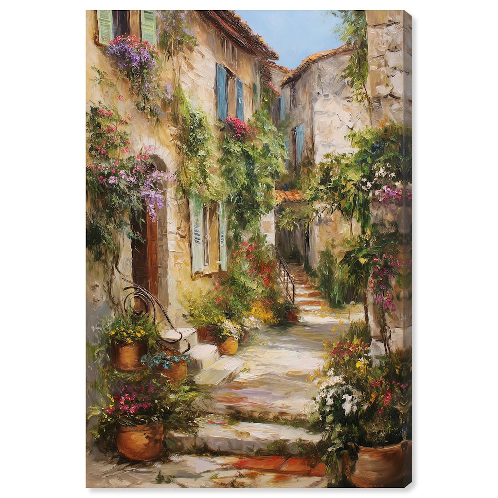 Mediterranean Charm II Canvas by Art Remedy, Gallery Wrapped