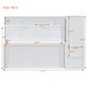 preview thumbnail 14 of 48, Full and Queen Murphy Beds Wall Beds with Wardrobes and Drawers