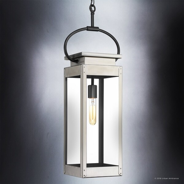 modern stainless steel pendant light