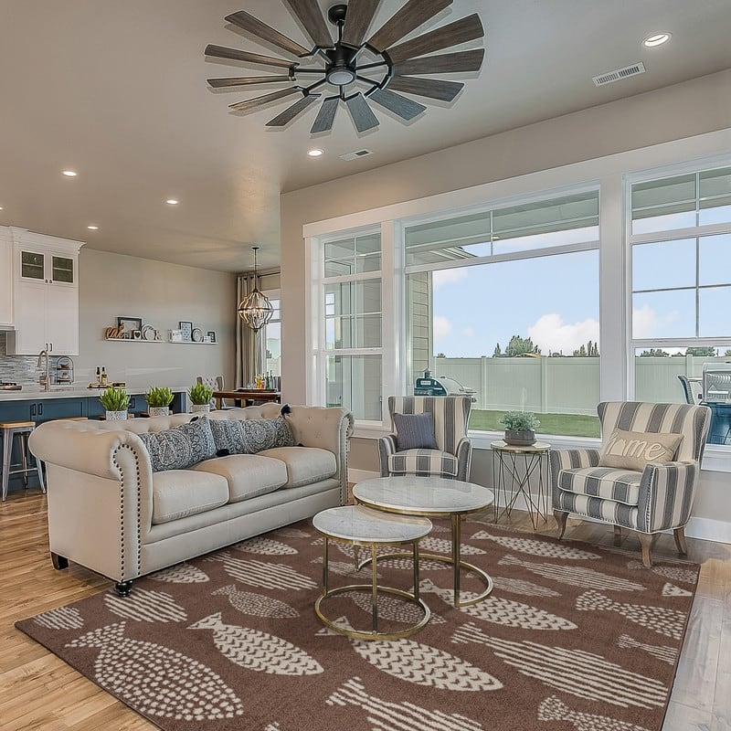 Allegra Bouey Costal Area Rug