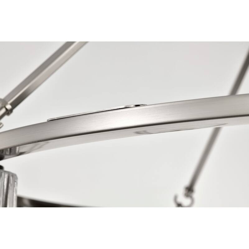 Nuvo Lighting 60/8336 Gianna 8 Light 40" Wide Ring Chandelier