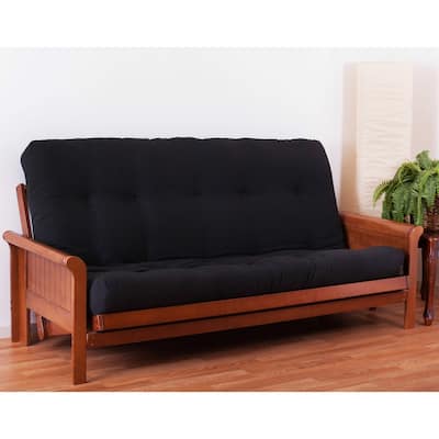 7-inch Thick Twill Futon Mattress (Twin, Full, or Queen)
