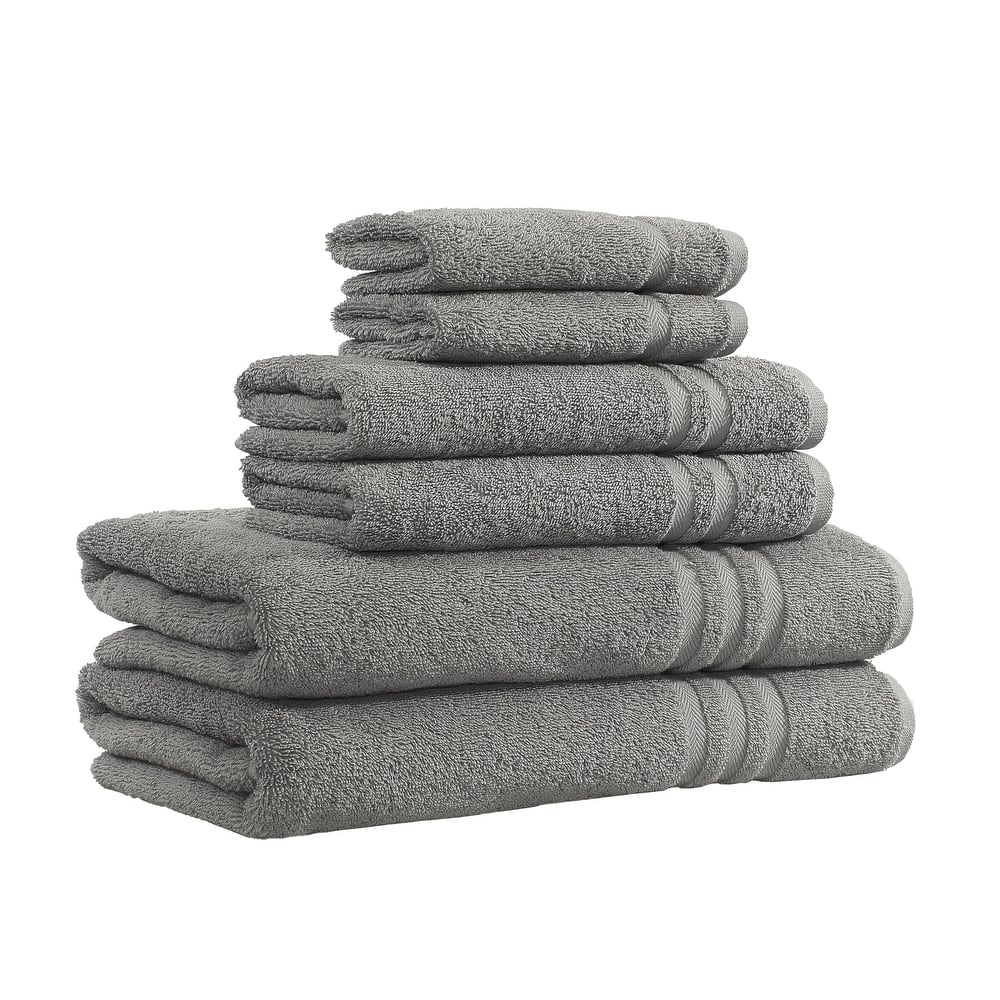 Copper Grove Tracadie Turkish Cotton 6-piece Terry Bath Towel Set