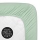 preview thumbnail 5 of 4, Sweet Jojo Designs Navy and Mint Woodsy Collection Mint Fitted Crib Sheet