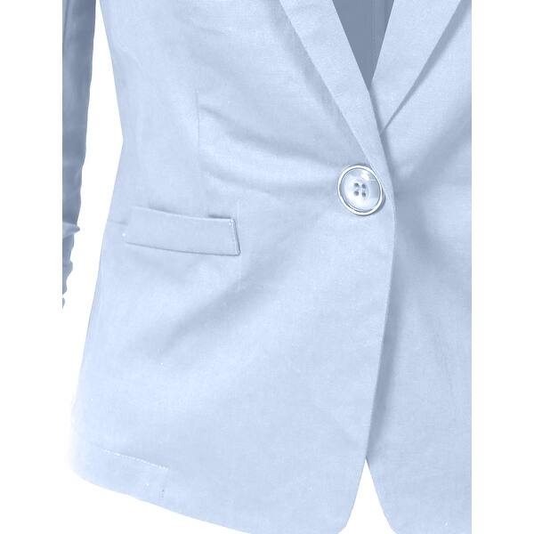 Shop Ne People Women S 3 4 Sleeve Casual Blazer S 3xl Newj100