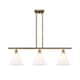 Option Brushed Brass / Matte White
