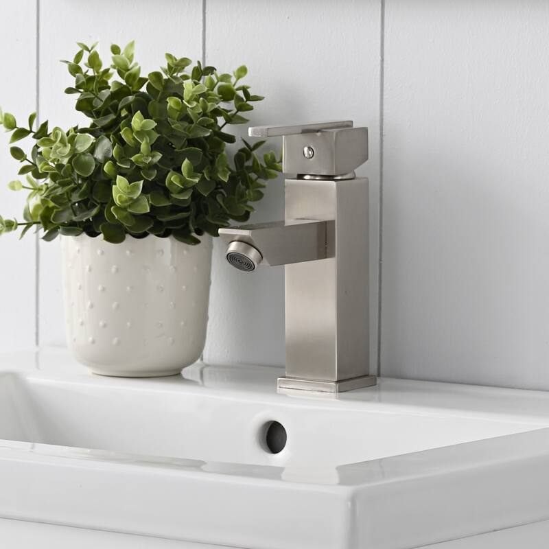 Vanity Art 24" Single Sink Bathroom Vanity with Ceramic Sink & Top