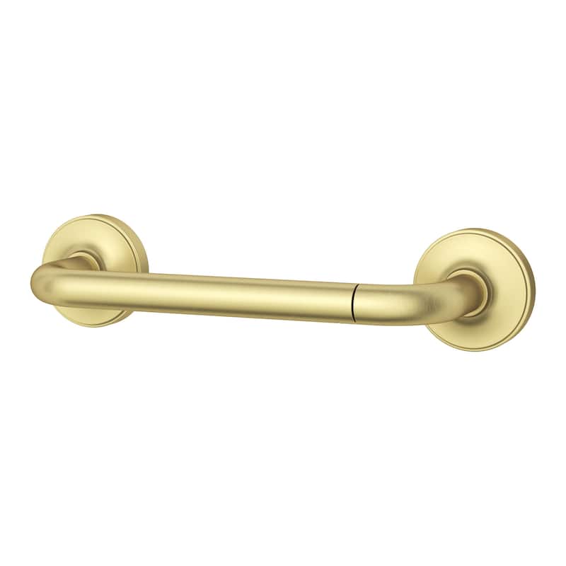 Pfister Tenet Wall Mounted Pivoting Toilet Paper Holder - Brushed Gold
