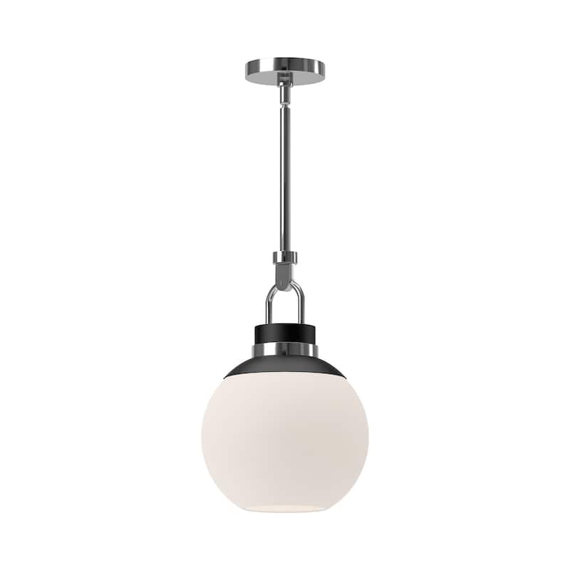 Alora Lighting PD520512OP Copperfield 12" Wide Pendant with Opal Glass - Chrome