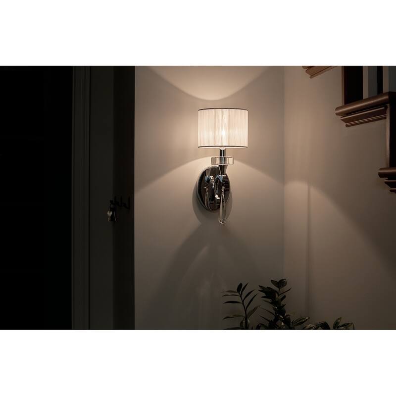 Kichler Lighting Parker Point Collection 1-light Chrome Wall Sconce