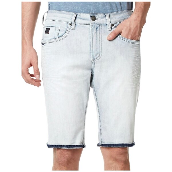 Shop Buffalo David Bitton Mens Parker X Denim Shorts Slim Fit