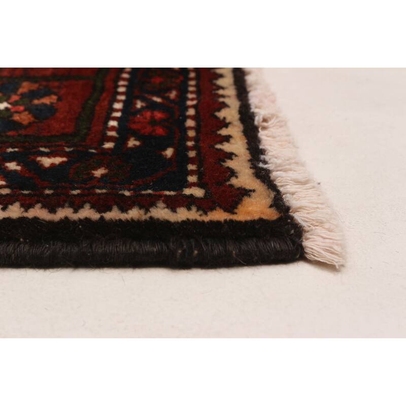 ECARPETGALLERY Hand-knotted Andelz Red Wool Rug - 4'7 x 6'10