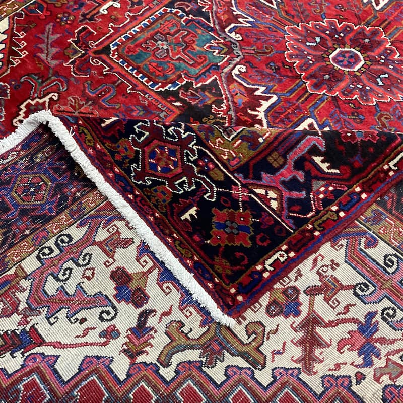 HERAT ORIENTAL Handmade Fine Heriz Rug - 8'4" x 11'11"