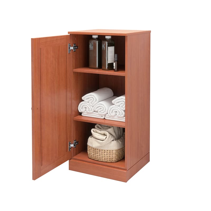 100% Solid Wood 16.5" Bathroom Cabinet with Optional Doors by Palace Imports