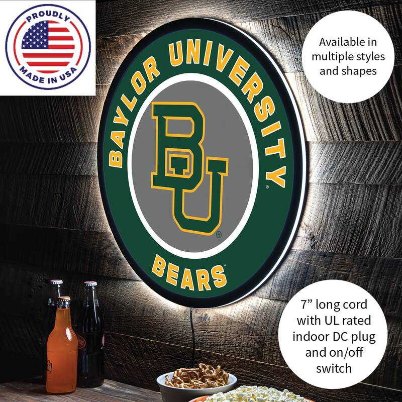 Baylor University LED Lighted Sign