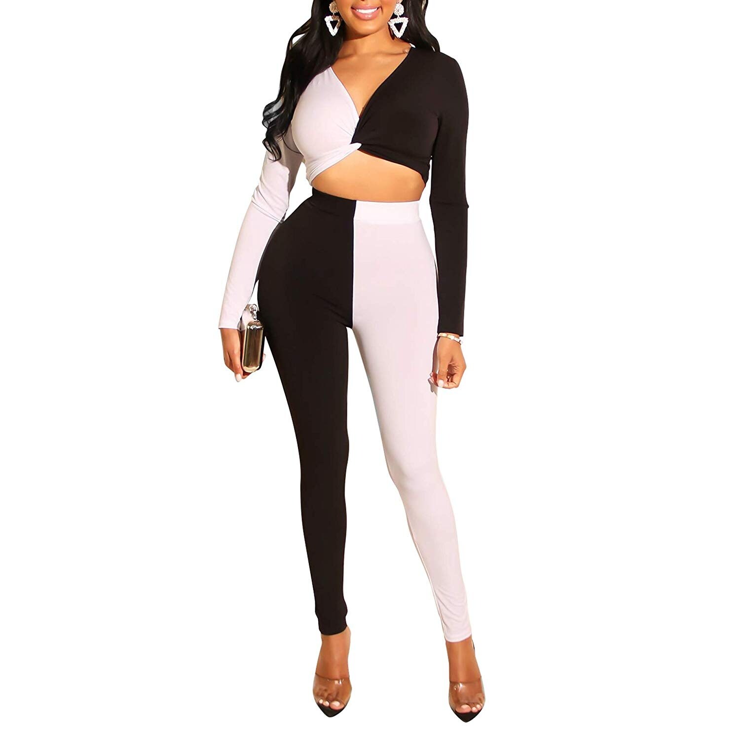 crop top club outfits