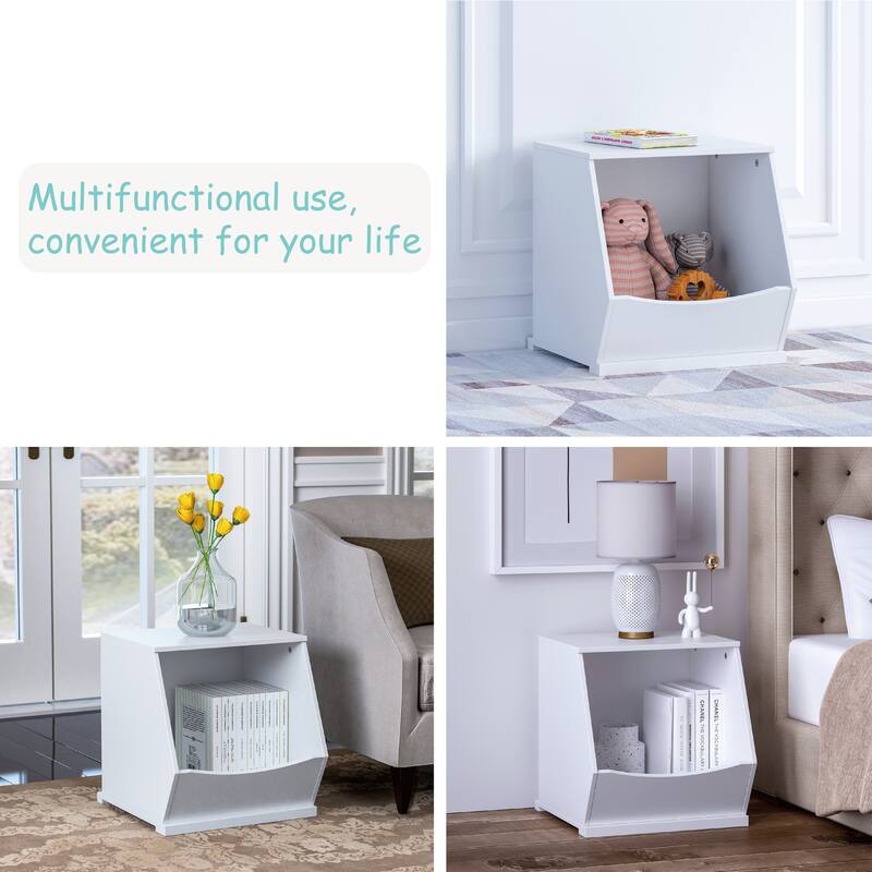 COSTARS Toy Storage Organizer,Stackable Kids Toy Storage Cubby,Toy Boxes and Storage