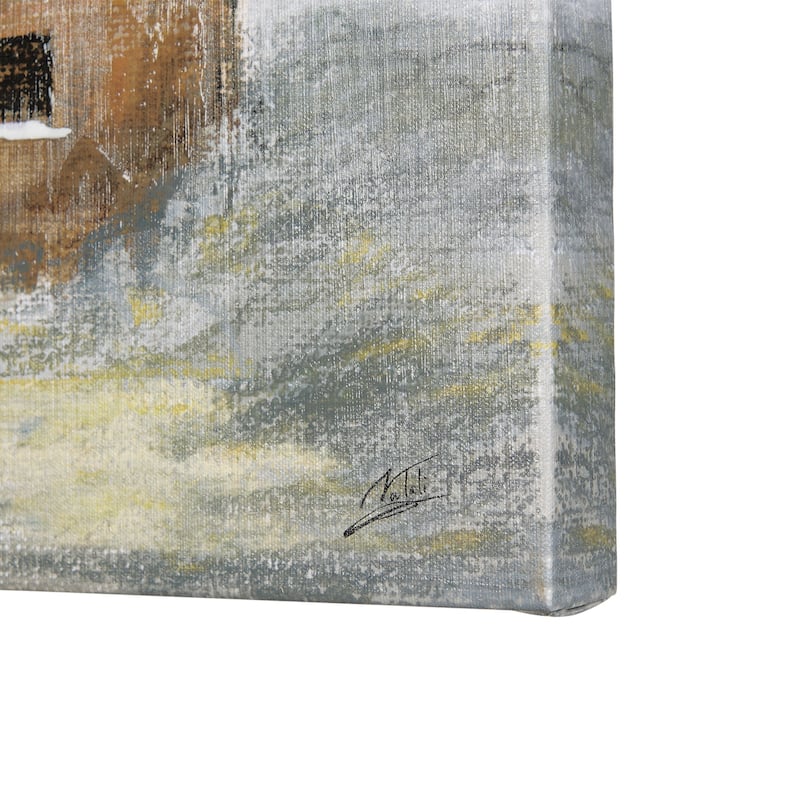 Old Barn I (28 x 35) Canvas Art Print