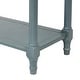 preview thumbnail 14 of 12, Navy Blue Wood Entryway Console Table with 3 Storage Drawers