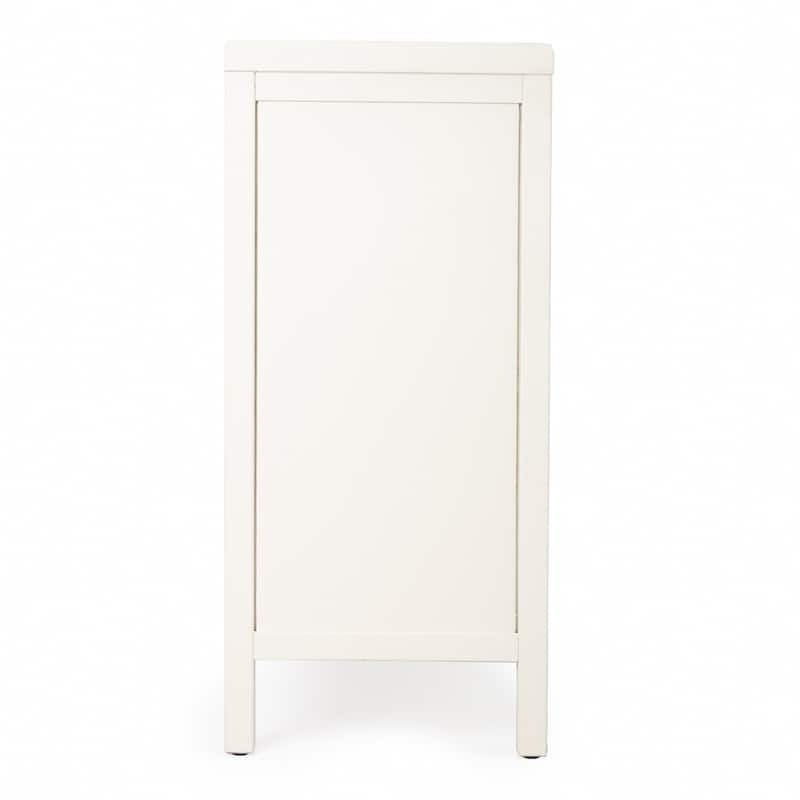 HomeRoots Imperial White Console Cabinet - 31' X '30' X '14