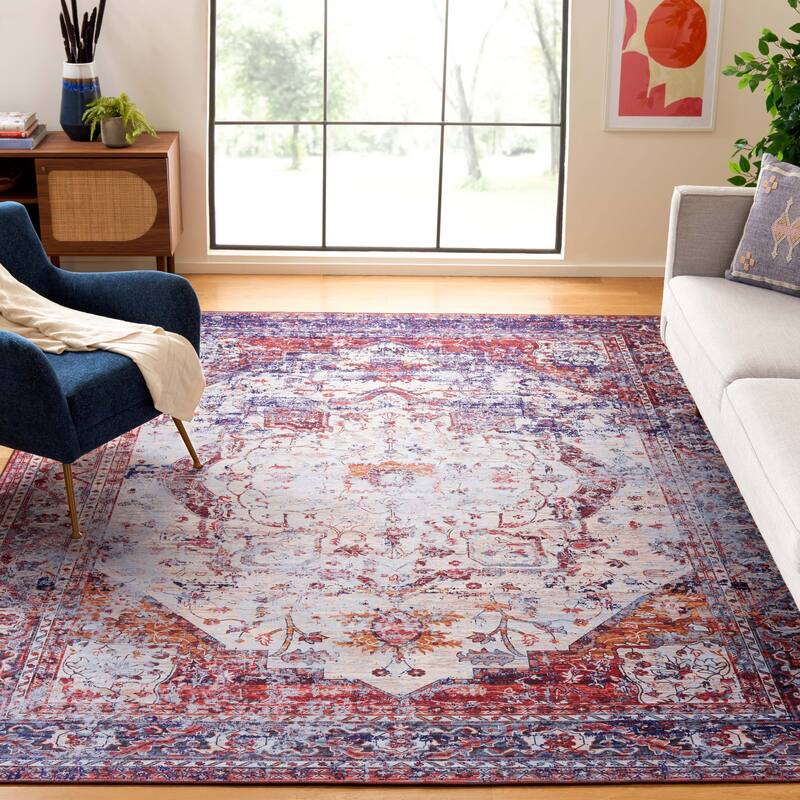 SAFAVIEH Tucson Marilia Transitional Machine Washable Rug