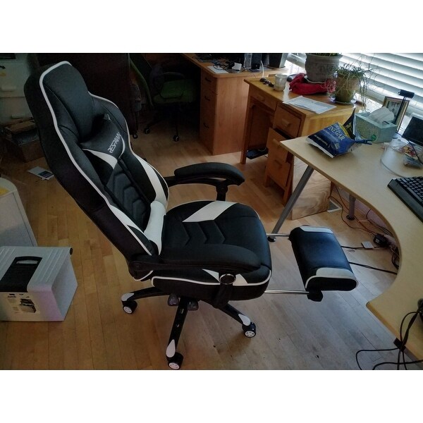 Top Product Reviews For Respawn 110 Racing Style Reclining Gaming Chair With Footrest 22848763 Overstock