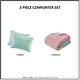 preview thumbnail 13 of 25, Intelligent Design Talia Ombre Shaggy Faux Fur Comforter Set