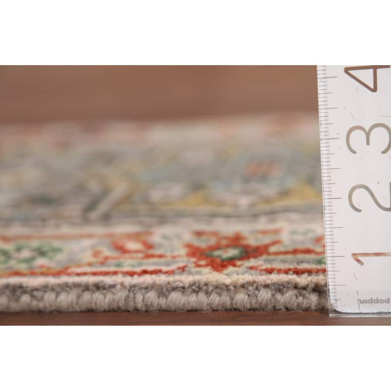 Gray Heriz Serapi Indian Accent Rug Handmade Wool Carpet - 2'0" x 3'0"