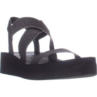 yellow box bunkie strappy wedge sandals