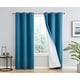 preview thumbnail 51 of 74, Dakota Complete Blackout Drapery Heavy Thermal Insulated Efficient Window Curtain Grommet Panels, 2 Panels