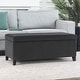 preview thumbnail 9 of 33, Adeco Velvet Storage Ottoman Bench Rectangular Footstool Lift Top
