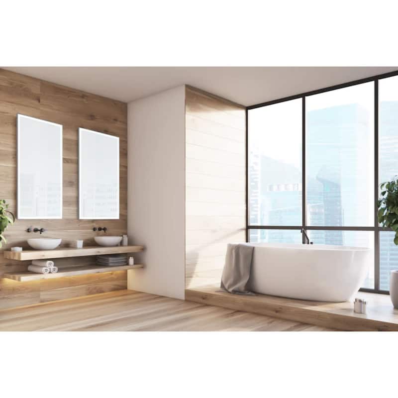 Modern Mirrors Vera Lighted LED Bathroom Vanity Mirror - IP44