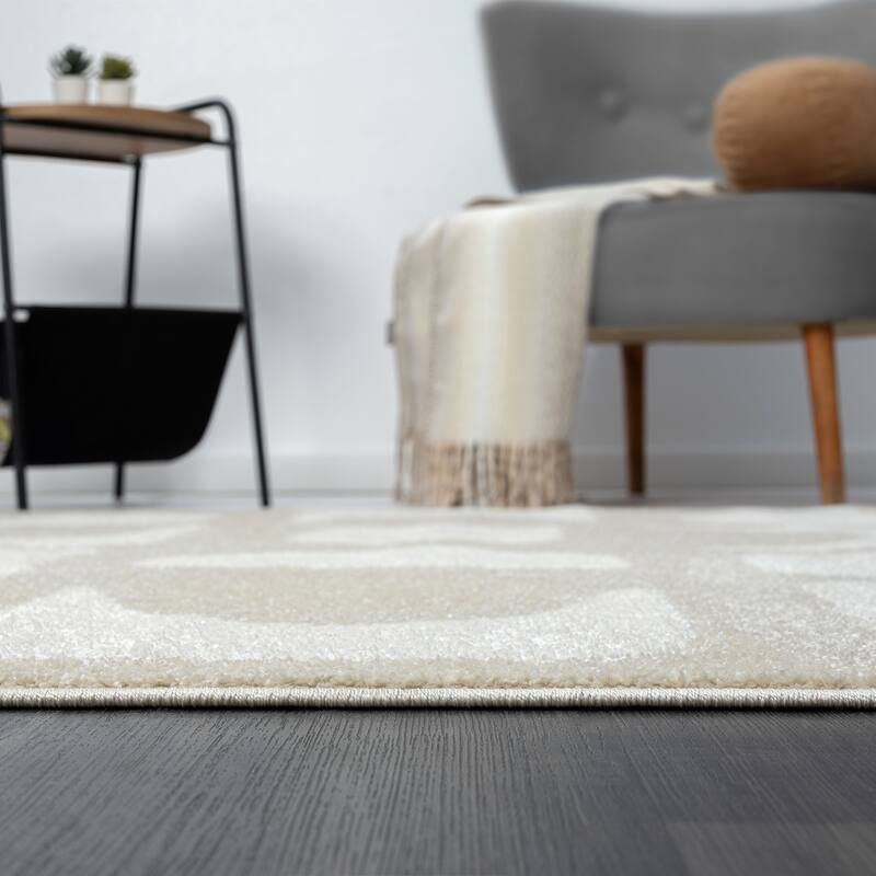 Abani Rugs Nuevo NUE220A Modern Geometric Area Rug